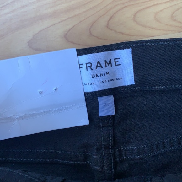 Frame Denim | Le High Skinny Black Size 27 - Picture 4 of 16